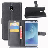 Samsung Galaxy J3 (2017) Pung Cover med Magnetisk Lukning - Sort