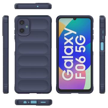 Samsung Galaxy M06/F06 5G Rugged TPU Cover - Mørkeblå