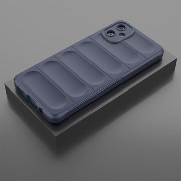 Samsung Galaxy M06/F06 5G Rugged TPU Cover - Mørkeblå