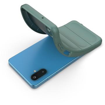 Samsung Galaxy M06/F06 5G Rugged TPU Cover - Grøn