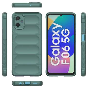 Samsung Galaxy M06/F06 5G Rugged TPU Cover - Grøn