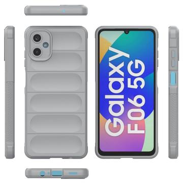 Samsung Galaxy M06/F06 5G Rugged TPU Cover - Lysegrå