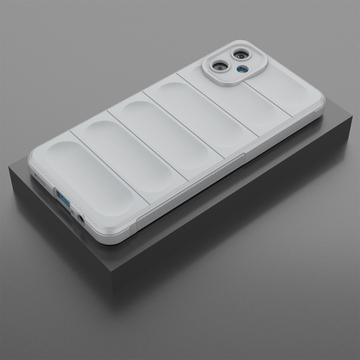 Samsung Galaxy M06/F06 5G Rugged TPU Cover - Lysegrå