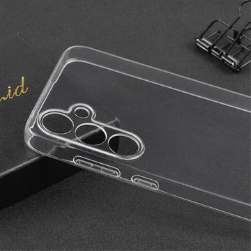 Samsung Galaxy M15 Skridsikkert TPU Cover - Gennemsigtig