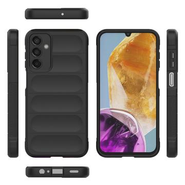 Samsung Galaxy M15/F15 Rugged TPU Cover - Sort