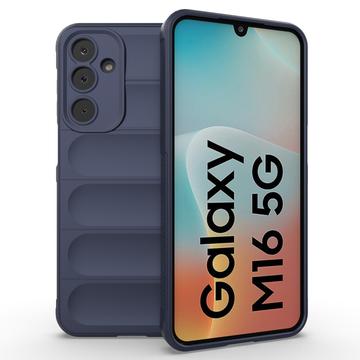 Samsung Galaxy M16/F16 Rugged TPU Cover - Mørkeblå