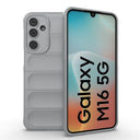 Samsung Galaxy M16/F16 Rugged TPU Cover - Lysegrå