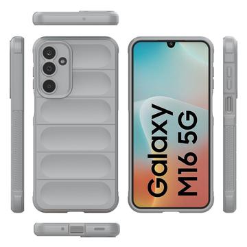 Samsung Galaxy M16/F16 Rugged TPU Cover - Lysegrå