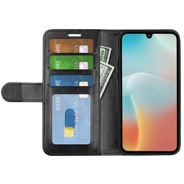 Samsung Galaxy M16 Pung med Magnetisk Lukning - sort