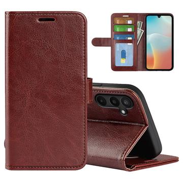 Samsung Galaxy M16 Pung med Magnetisk Lukning - brun