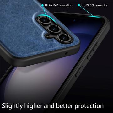 Samsung Galaxy M35 Dækket Hybrid Cover - Sort