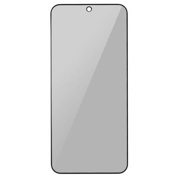 Samsung Galaxy M35 Privacy Full Cover Skærmbeskyttelse Hærdet Glas - Sort Kant