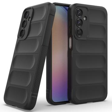 Samsung Galaxy M35 Rugged TPU Cover - Sort