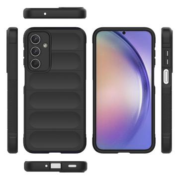 Samsung Galaxy M35 Rugged TPU Cover - Sort
