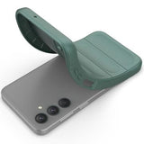 Samsung Galaxy M35 Rugged TPU Cover - Grøn
