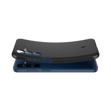 Samsung Galaxy M35 Spigen Essential Sandblast Cover - Mat Sort