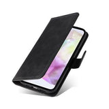 Samsung Galaxy M35 Pung med Magnetisk Lukning - sort