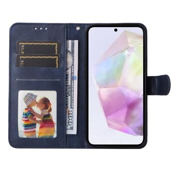 Samsung Galaxy M35 Pung med Magnetisk Lukning - Blå