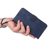Samsung Galaxy M35 Pung med Magnetisk Lukning - Blå