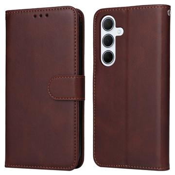 Samsung Galaxy M35 Pung med Magnetisk Lukning - brun