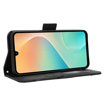 Samsung Galaxy M36 Kortholder Pung Etui - Sort