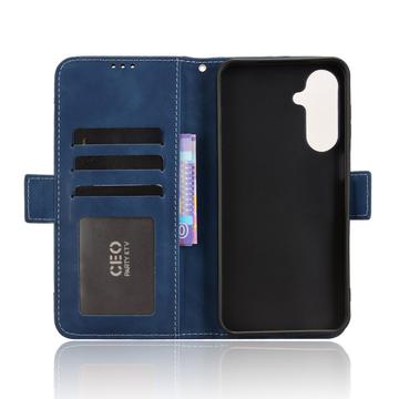 Samsung Galaxy M36 Kortholder Pung Etui - Blå