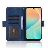 Samsung Galaxy M36 Kortholder Pung Etui - Blå