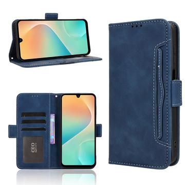 Samsung Galaxy M36 Kortholder Pung Etui - Blå