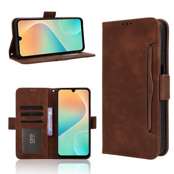 Samsung Galaxy M36 Kortholder Pung Etui - Brun