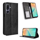 Samsung Galaxy M36 Retro Pung Taske med Magnetisk Lukning - Sort