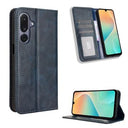 Samsung Galaxy M36 Retro Pung Taske med Magnetisk Lukning - Blå
