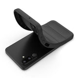 Samsung Galaxy M36 Rugged TPU Cover - Sort