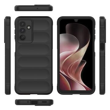 Samsung Galaxy M36 Rugged TPU Cover - Sort