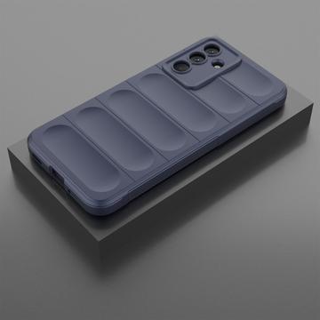 Samsung Galaxy M36 Rugged TPU Cover - Mørkeblå