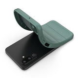 Samsung Galaxy M36 Rugged TPU Cover - Grøn