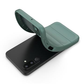 Samsung Galaxy M36 Rugged TPU Cover - Grøn