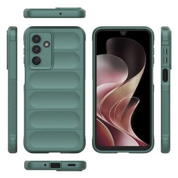 Samsung Galaxy M36 Rugged TPU Cover - Grøn