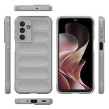 Samsung Galaxy M36 Rugged TPU Cover - Lysegrå