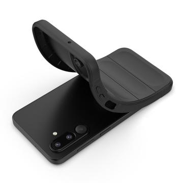 Samsung Galaxy M36 Rugged TPU Cover - Lysegrå