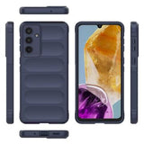 Samsung Galaxy M55/F55/C55 Rugged TPU Cover - Mørkeblå