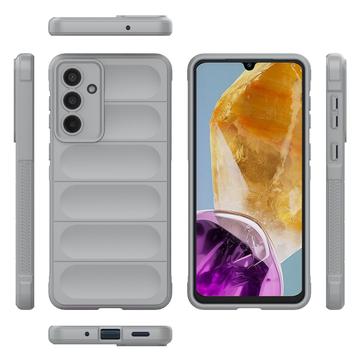 Samsung Galaxy M55/F55/C55 Rugged TPU Cover - Lysegrå