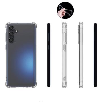 Samsung Galaxy M55/F55/C55 Stødsikkert TPU Cover - Gennemsigtig