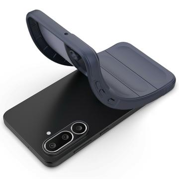 Samsung Galaxy M56 Rugged TPU Cover - Mørkeblå