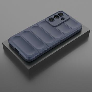 Samsung Galaxy M56 Rugged TPU Cover - Mørkeblå