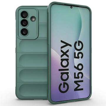 Samsung Galaxy M56 Rugged TPU Cover - Grøn