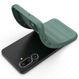 Samsung Galaxy M56 Rugged TPU Cover - Grøn