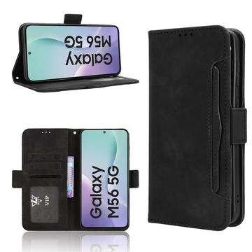 Samsung Galaxy M56 Kortholder Pung Etui - Sort