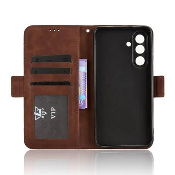 Samsung Galaxy M56 Kortholder Pung Etui - Brun