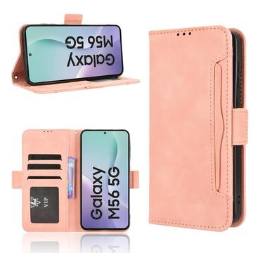 Samsung Galaxy M56 Kortholder Pung Etui - Pink