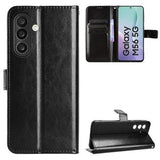 Samsung Galaxy M56 Pung Etui med Stativ - sort